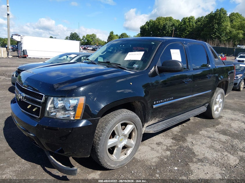 2009 CHEVROLET AVALANCHE 1500 auction photo 2
