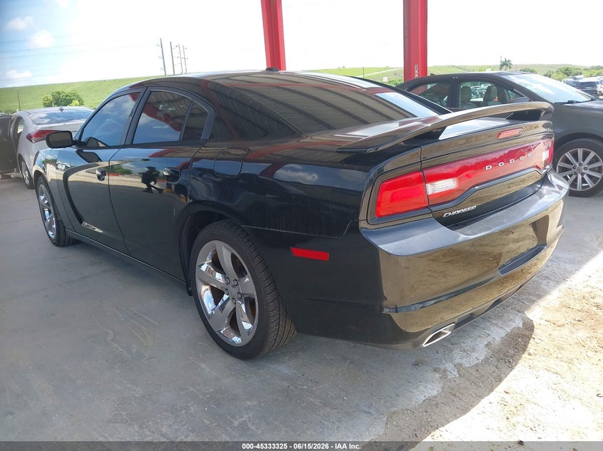 Vin: 2c3cdxhg1ch141935, lot: 45831261, dodge charger sxt 20123