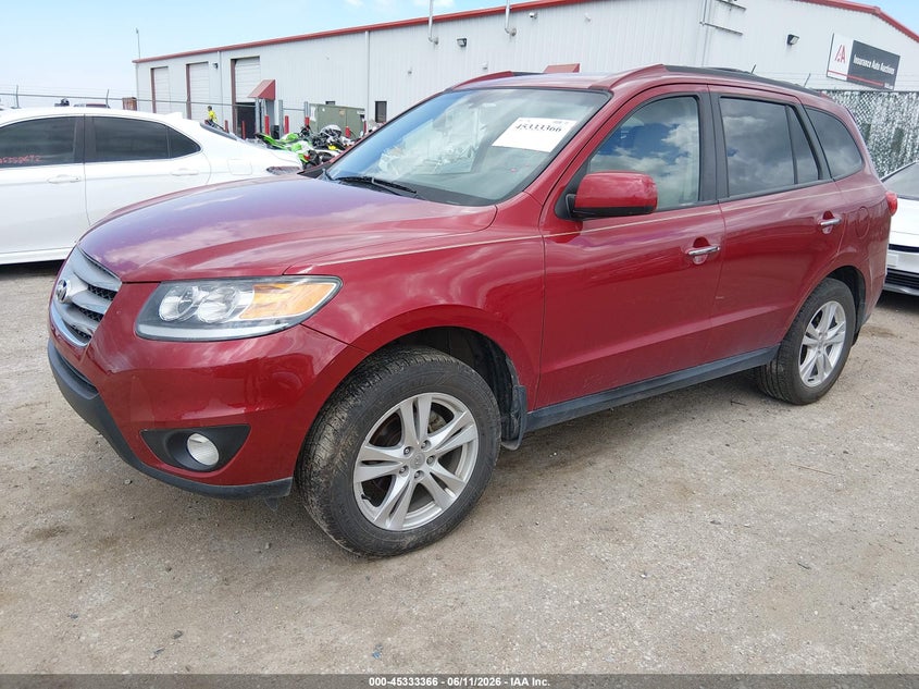 2012 Hyundai Santa Fe Limited 5XYZK3AB3CG137418 photo 1
