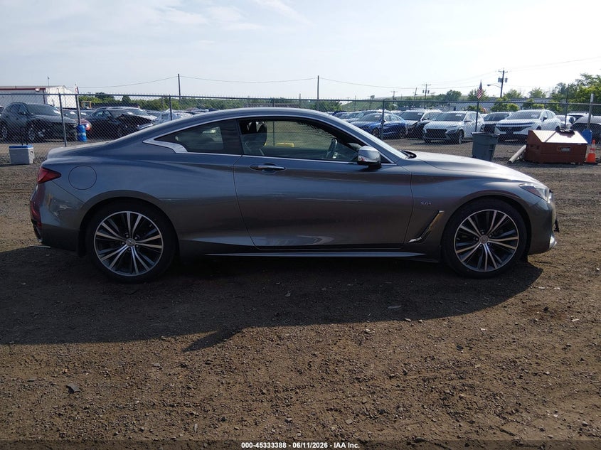 2019 Infiniti Q60 3.0T Luxe VIN: JN1EV7EL7KM291484 Lot: 45333388