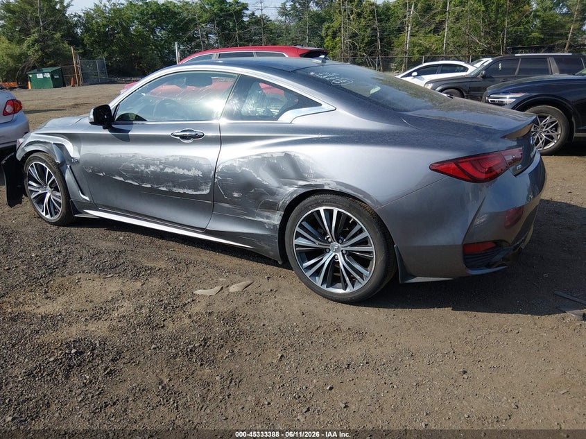 2019 Infiniti Q60 3.0T Luxe VIN: JN1EV7EL7KM291484 Lot: 45333388