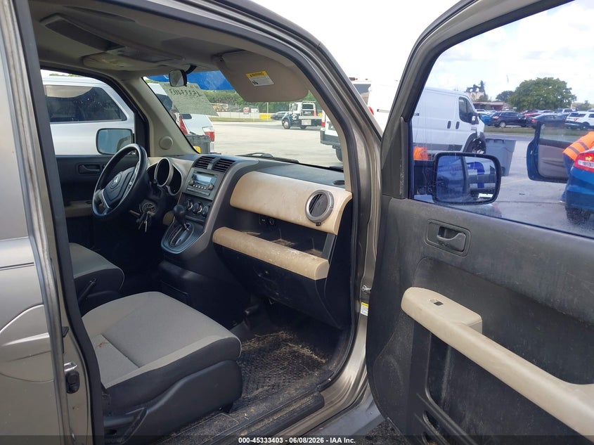 2007 HONDA ELEMENT SPORT UTILITY VEHICLE 2.4L I-4 DOHC, VVT, 166HP
