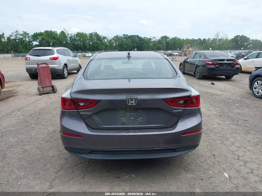 2019 Honda Insight Lx VIN: 19XZE4F12KE009535 Lot: 45333406