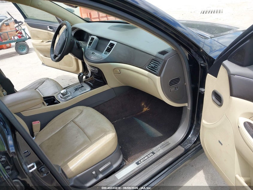 2011 HYUNDAI GENESIS SEDAN 4.6L V-8 DOHC, VVT, 385HP
