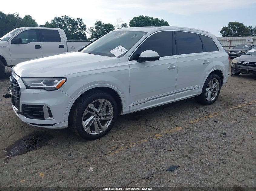 Vin: wa1axaf70md033549, lot: 45831355, audi q7 premium 55 tfsi quattro tiptronic 20212