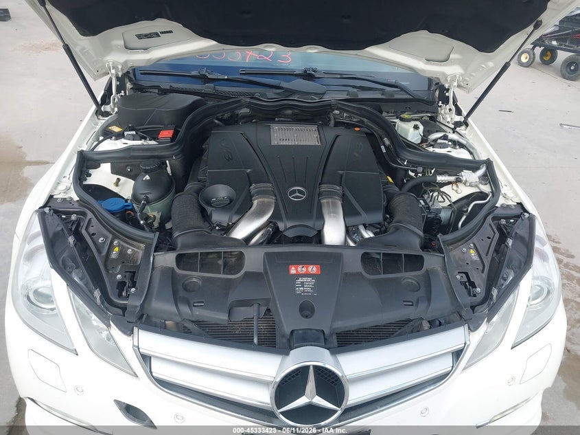 2013 MERCEDES-BENZ E-KLASSE CABRIO 4.6L V-8 DI, DOHC, VVT, TURBO, 402HP