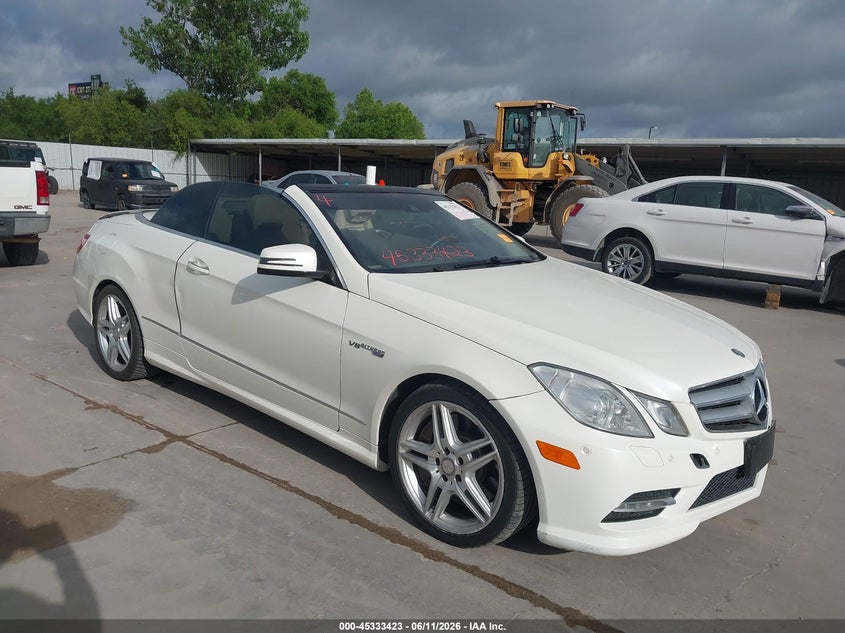 2013 MERCEDES-BENZ E-KLASSE CABRIO 4.6L V-8 DI, DOHC, VVT, TURBO, 402HP