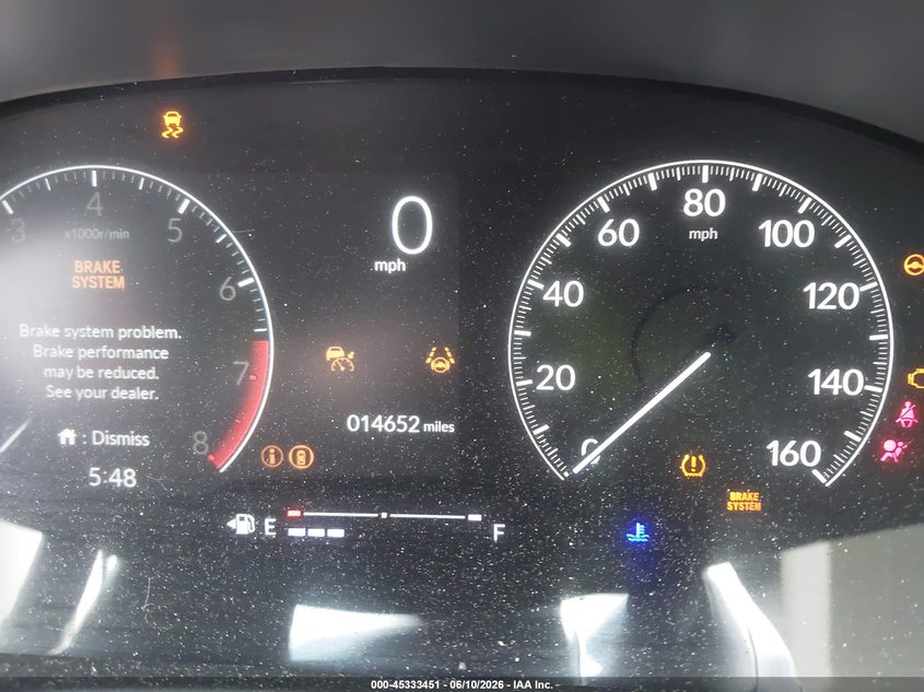 VIN 2HGFE2F2XTH526539 2026 HONDA CIVIC LX