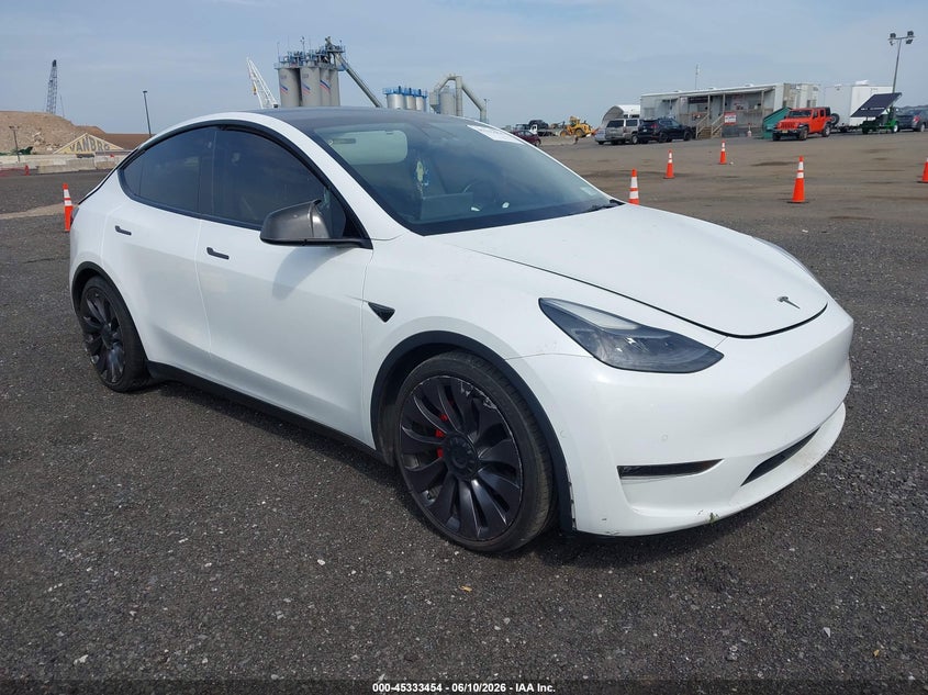 2021 TESLA MODEL Y auction photo 1