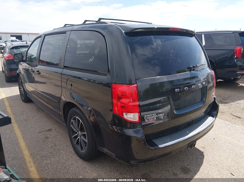 Vin: 2c4rdgeg8gr334402, lot: 45831394, dodge grand caravan r/t 20163