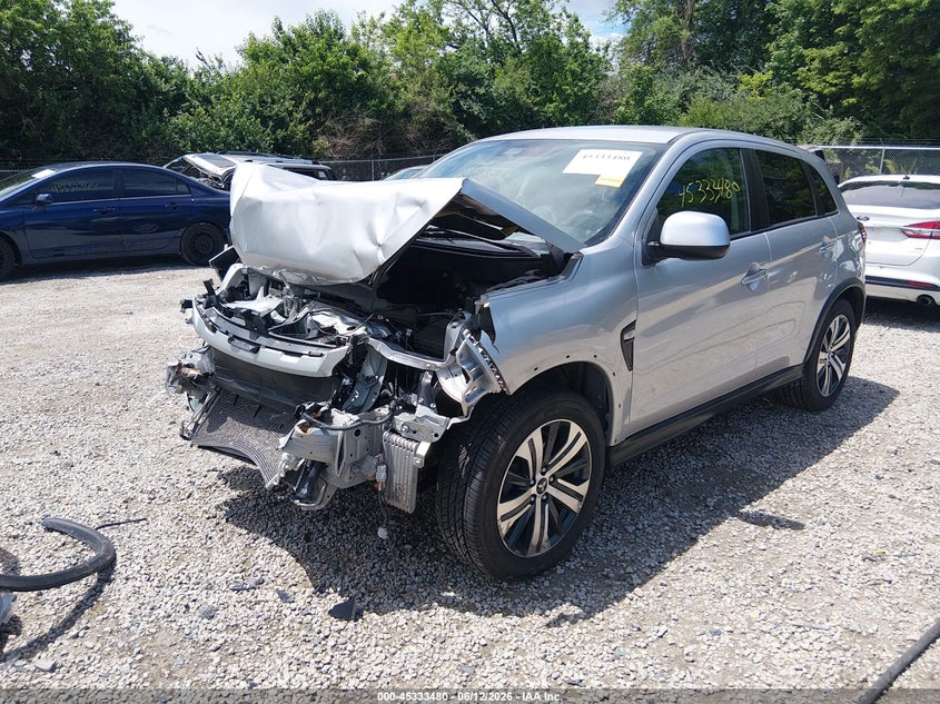 Vin: ja4apuauxmu035033, lot: 45831417, mitsubishi outlander sport 2.0 be 2wd/2.0 es 2wd/2.0 le 2wd/2.0 s 2wd 20212