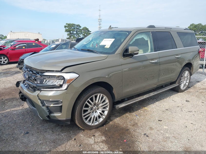 Vin: 1fmjk1k83rea74810, lot: 45831425, ford expedition limited max 20242