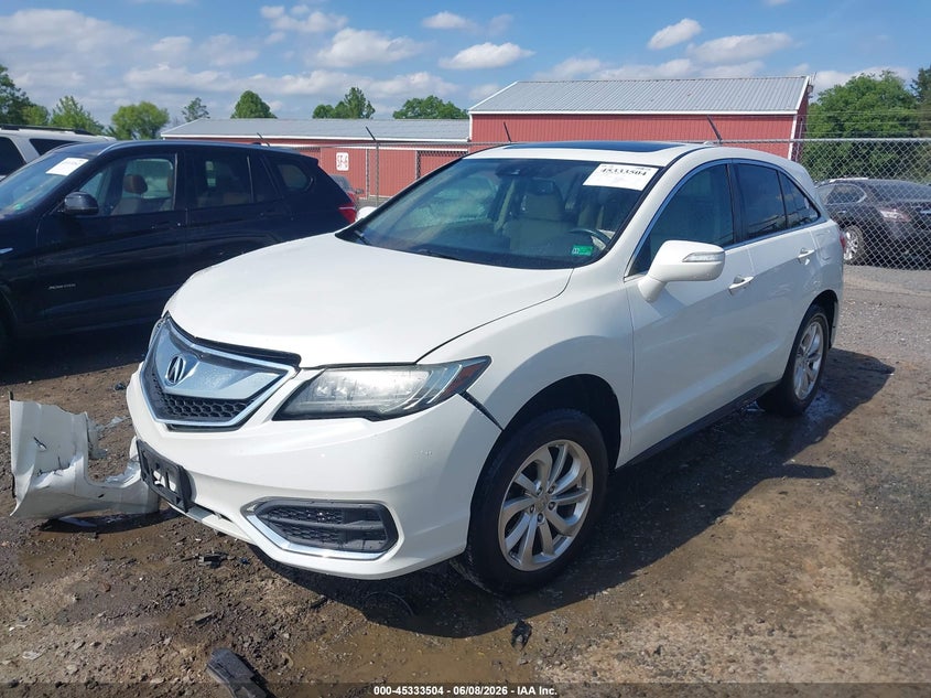 Vin: 5j8tb4h31gl018904, lot: 45831440, acura rdx acurawatch plus package 20162