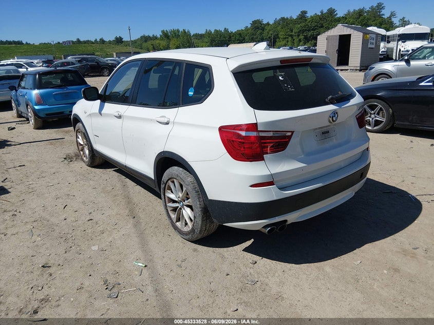 Vin: 5uxwx9c52e0d23329, lot: 45831464, bmw x3 xdrive28i 20143