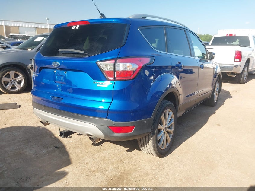 Vin: 1fmcu0j92juc07610, lot: 45831496, ford escape titanium 20184
