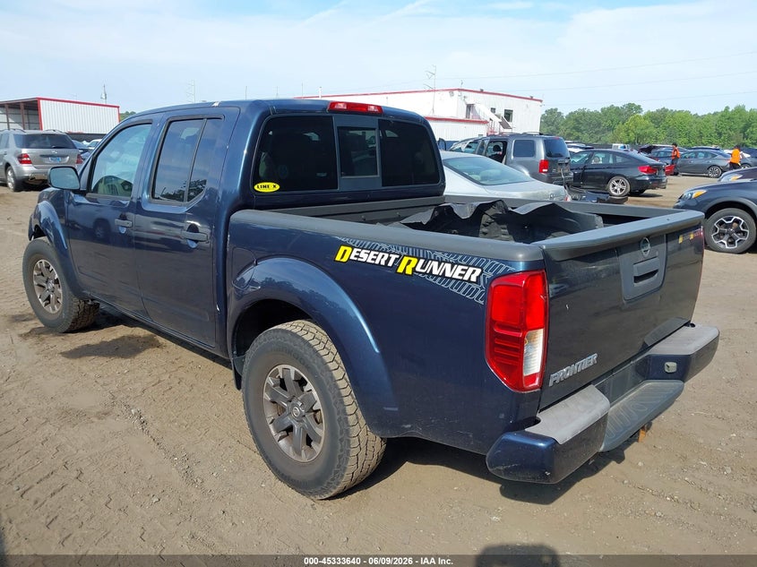 Vin: 1n6ad0er8gn704618, lot: 45831576, nissan frontier desert runner 20163