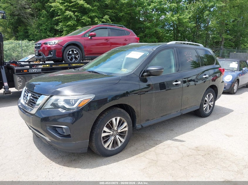 Vin: 5n1dr2mm8hc663449, lot: 45831606, nissan pathfinder sv 20172