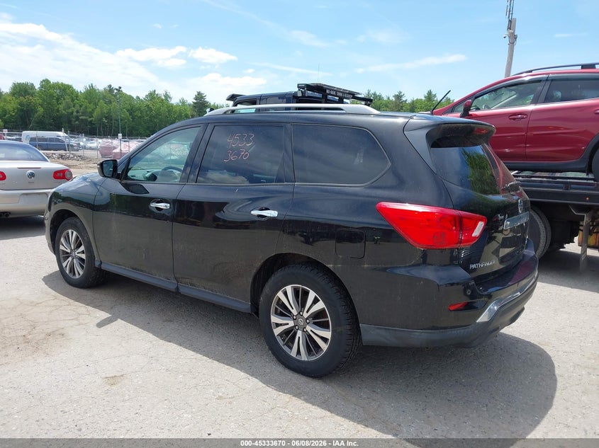 Vin: 5n1dr2mm8hc663449, lot: 45831606, nissan pathfinder sv 20173