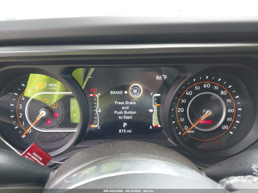 JEEP WRANGLER 2026 VIN 1C4PJXEG1TW251234
