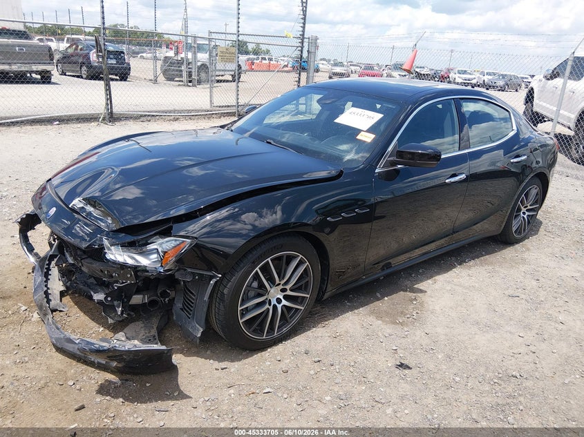 Vin: zam57xsa0k1310089, lot: 45831641, maserati ghibli 20192