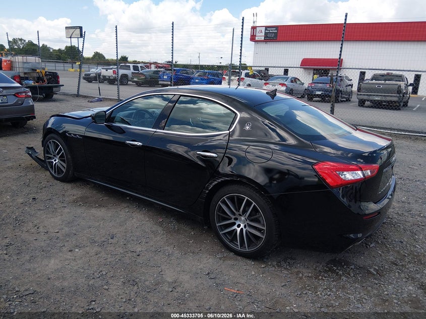 Vin: zam57xsa0k1310089, lot: 45831641, maserati ghibli 20193
