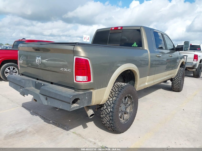 Vin: 3c6ur5pl4eg244717, lot: 45831646, ram 2500 longhorn 20144