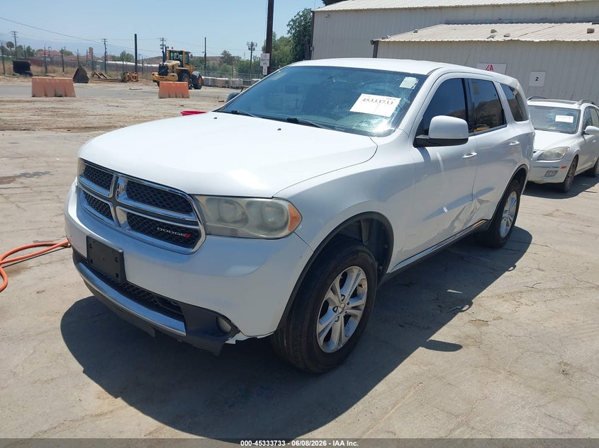 Vin: 1c4rdhag1dc584290, lot: 45831669, dodge durango sxt 20132