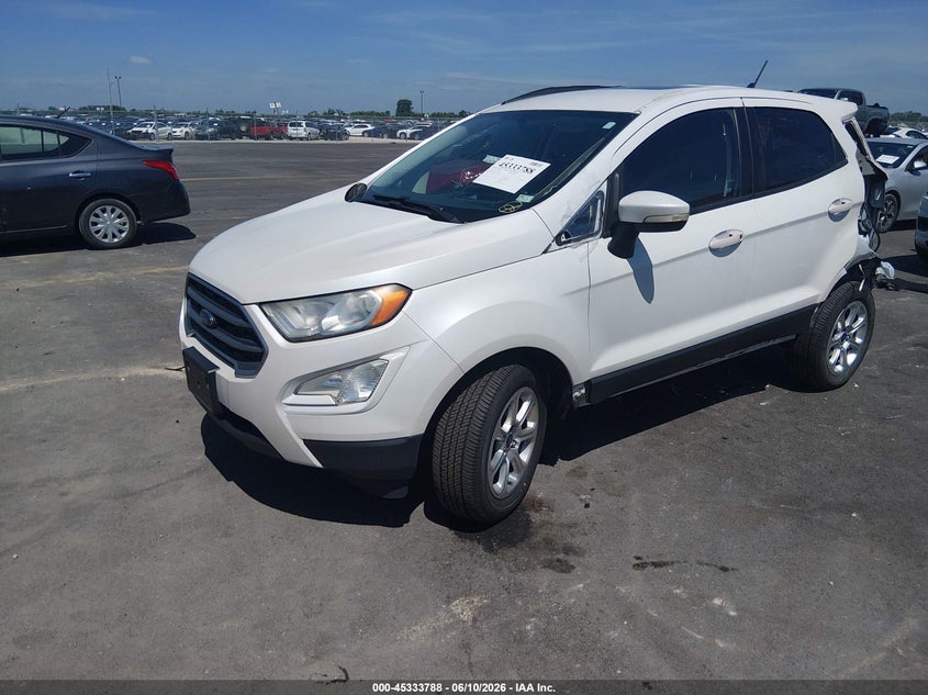 2018 FORD ECOSPORT auction photo 2