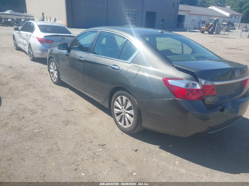 Vin: 1hgcr2f87ea005081, lot: 45831725, honda accord ex-l 20143