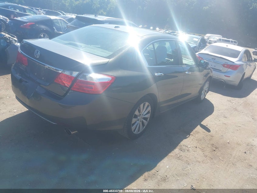 Vin: 1hgcr2f87ea005081, lot: 45831725, honda accord ex-l 20144