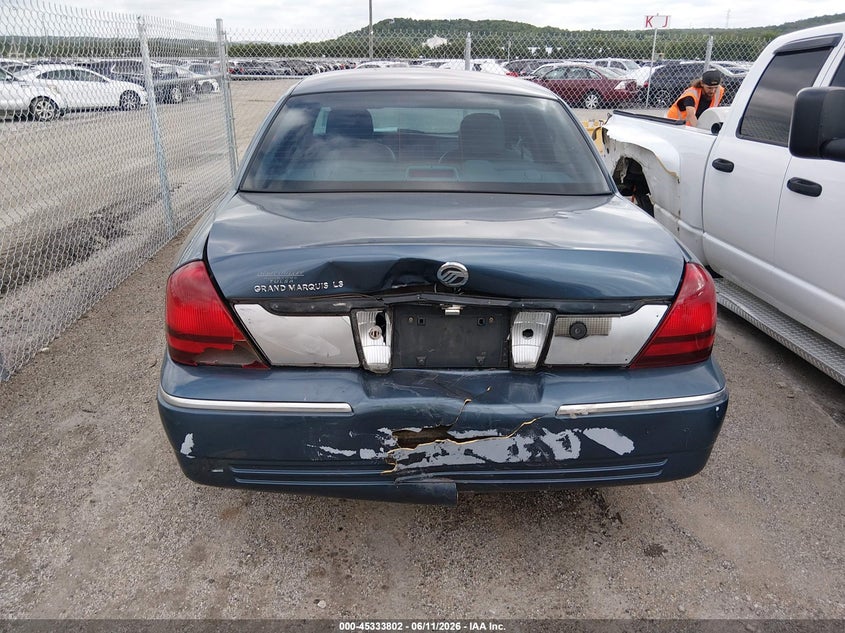 2008 Mercury Grand Marquis Ls VIN: 2MEHM75V28X636063 Lot: 45333802
