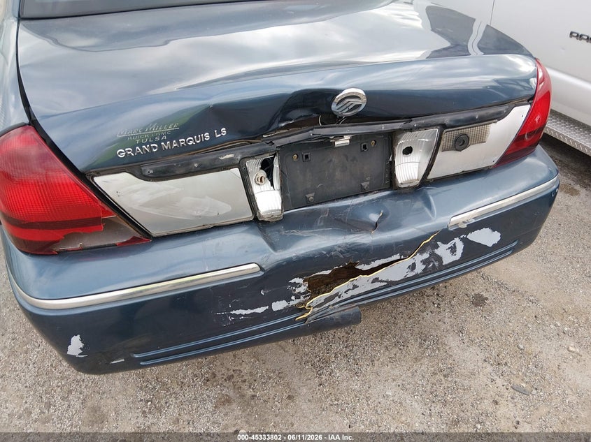 2008 Mercury Grand Marquis Ls VIN: 2MEHM75V28X636063 Lot: 45333802