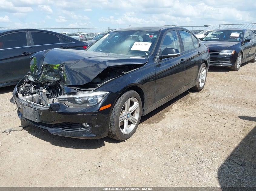 2014 Bmw 328i WBA3C1C58EK110577 photo 1