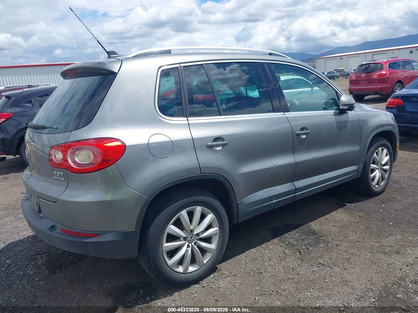 Vin: wvgbv7ax2bw509100, lot: 45831756, volkswagen tiguan se 20114