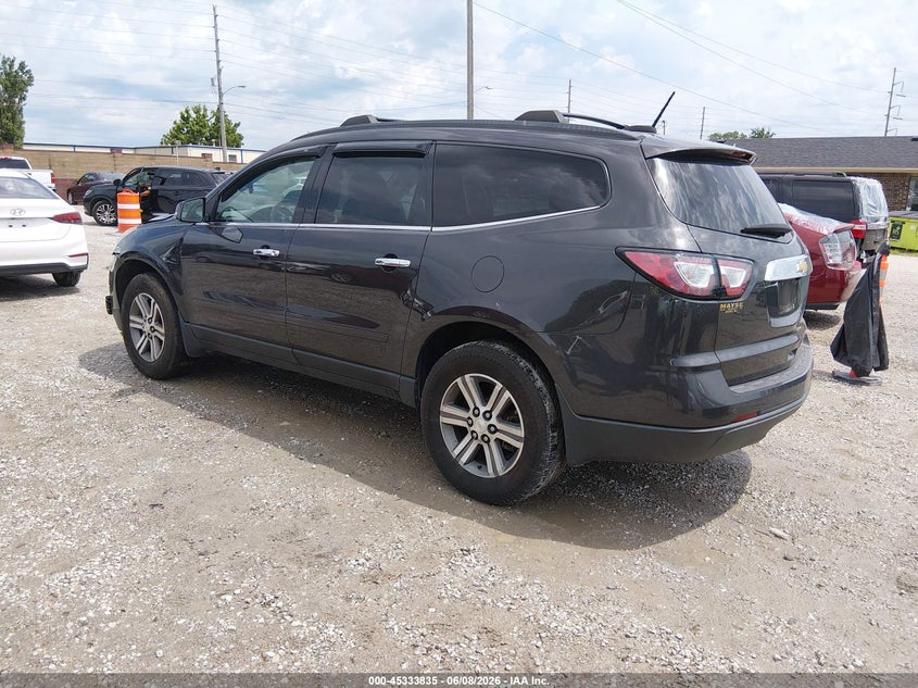 Vin: 1gnkrgkdxgj316928, lot: 45831771, chevrolet traverse 1lt 20163