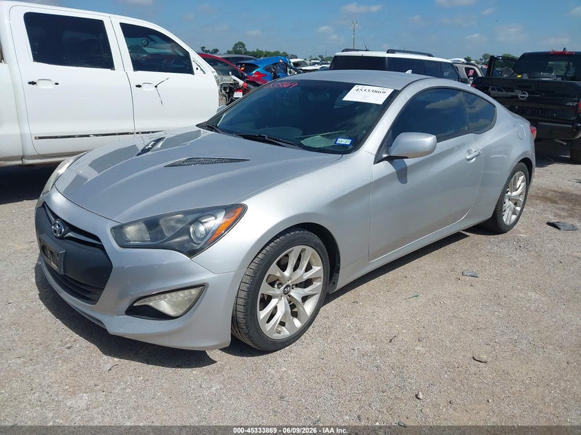 Vin: kmhht6kd5eu115539, lot: 45831805, hyundai genesis 2.0t 20142