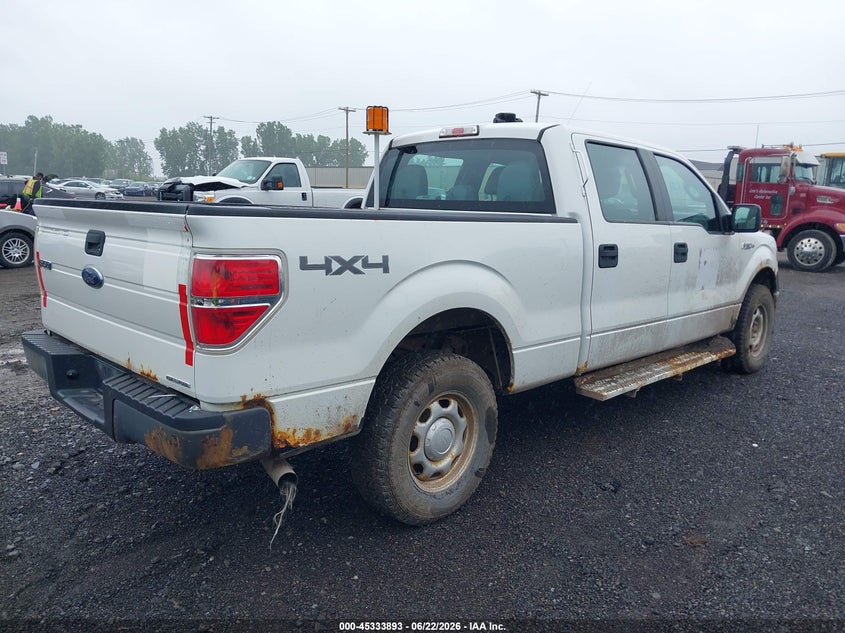 Vin: 1ftfw1ef4dkf06629, lot: 45831829, ford f-150 xl 20134