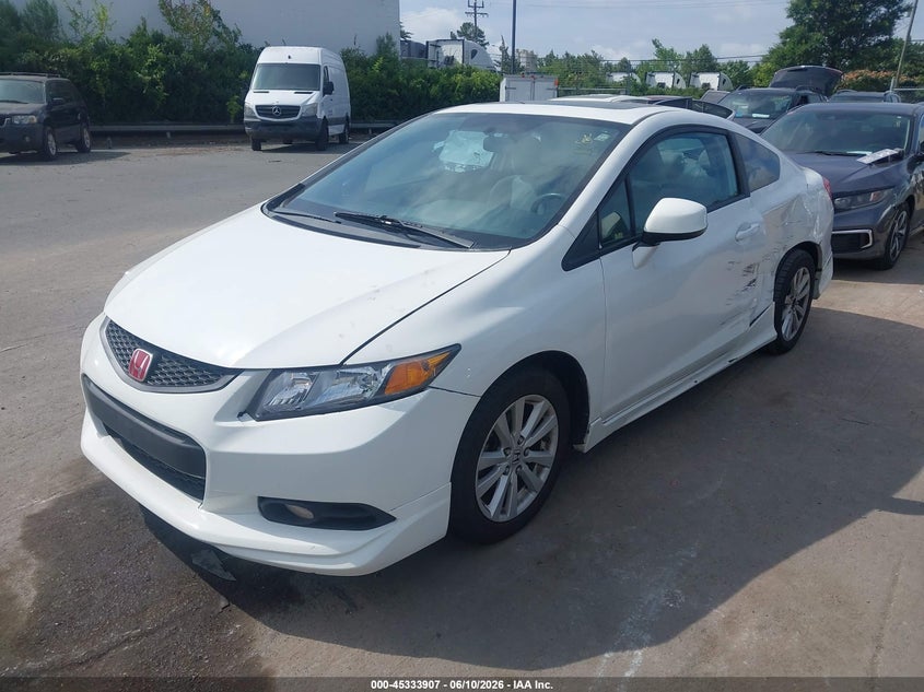 2012 Honda Civic Ex 2HGFG3B81CH519196 photo 1