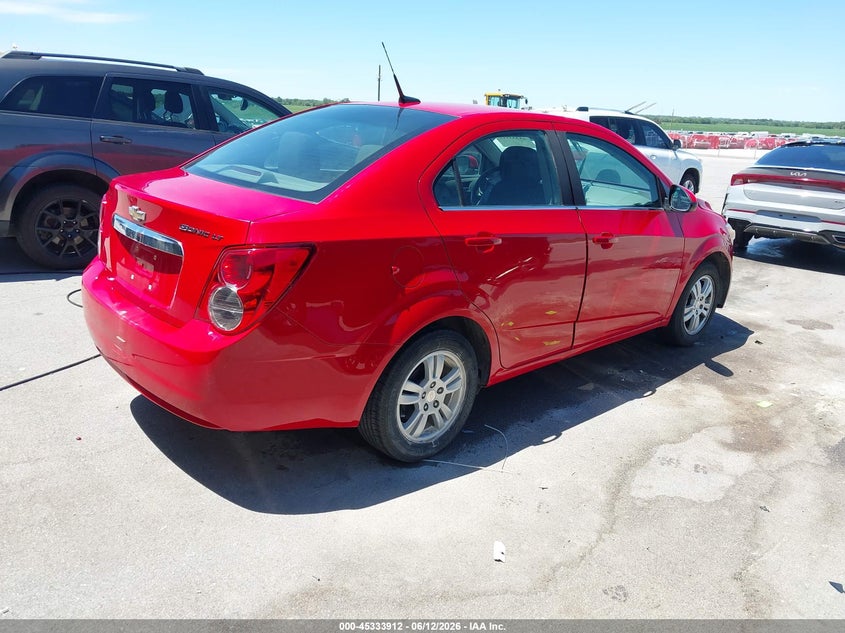 Vin: 1g1jc5sh8c4214266, lot: 45831848, chevrolet sonic 2lt 20124