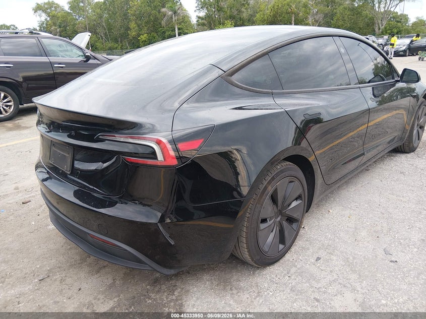 2025 TESLA MODEL 3 auction photo 4
