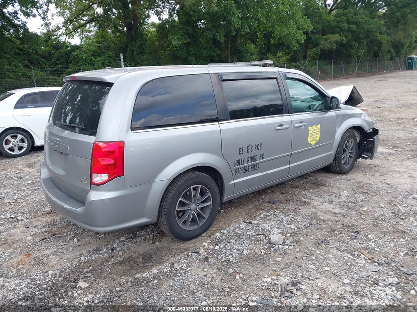 Vin: 2c4rdgcg2hr600131, lot: 45831913, dodge grand caravan sxt 20174
