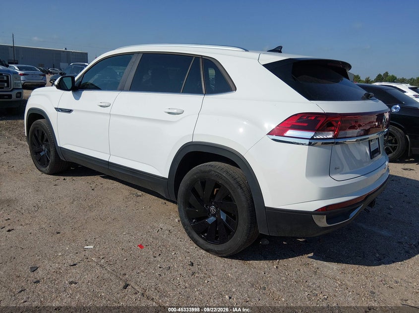 Vin: 1v2je2ca8sc203787, lot: 45831934, volkswagen atlas cross sport 2.0t se w/technology 20253