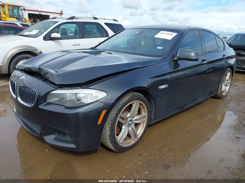2012 BMW 5ER SEDAN 3.0L I-6 DI, DOHC, VVT, TURBO, 300HP