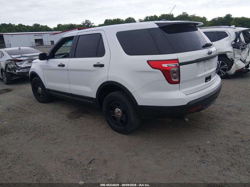 2013 FORD UTILITY POLICE INTERCEPTOR auction photo 3