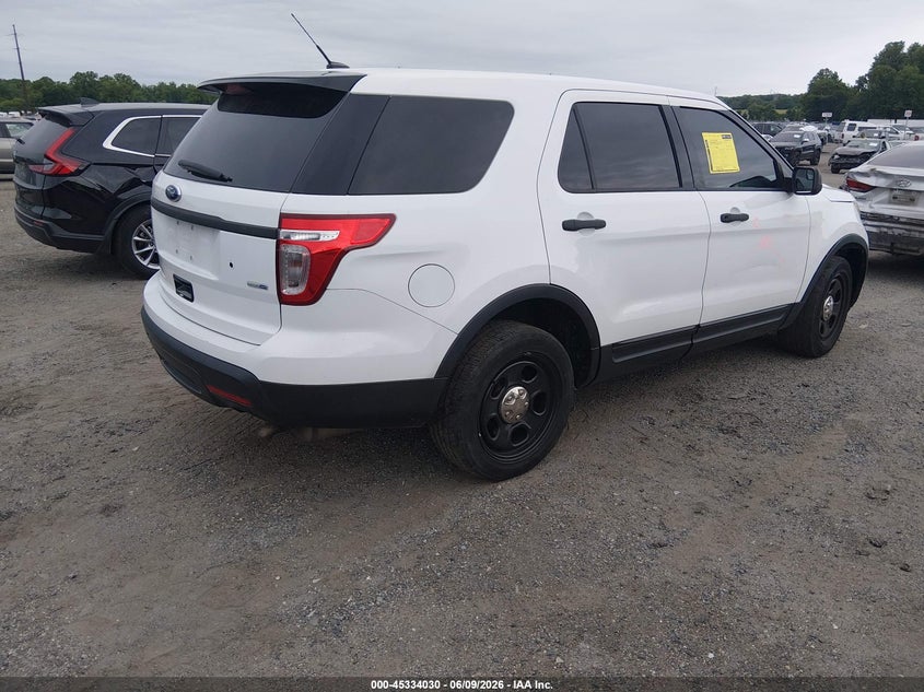 2013 FORD UTILITY POLICE INTERCEPTOR auction photo 4