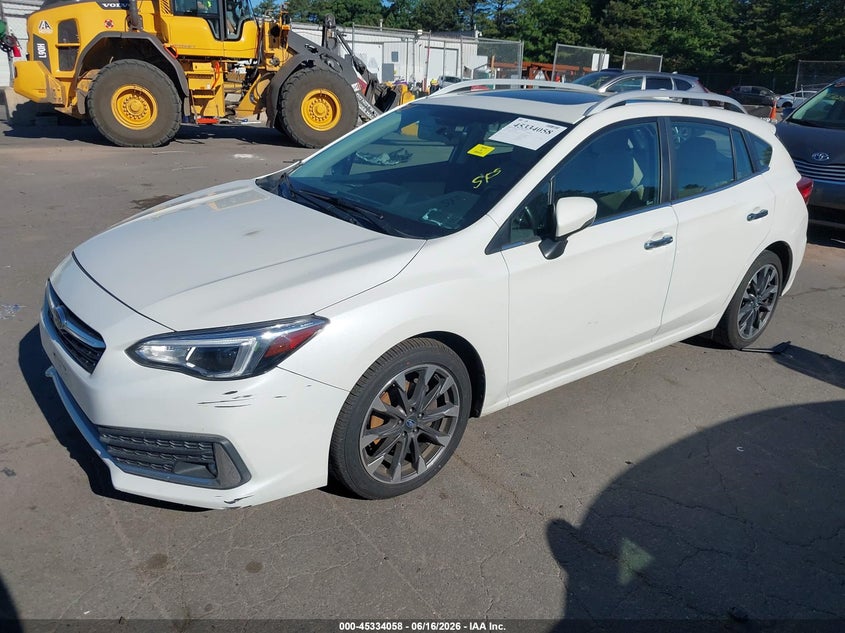 Vin: 4s3gtau63l3716016, lot: 45831994, subaru impreza limited 5-door 20202