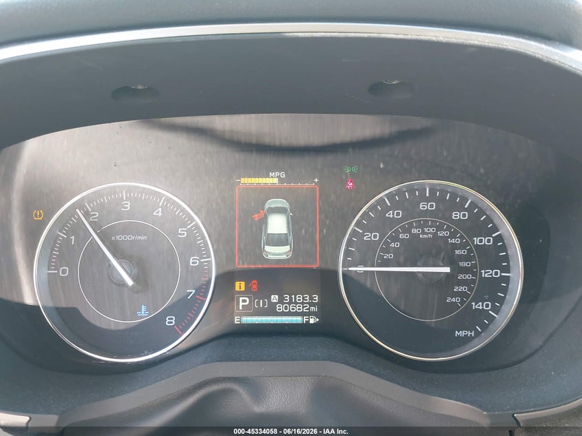 2020 SUBARU IMPREZA auction photo 7