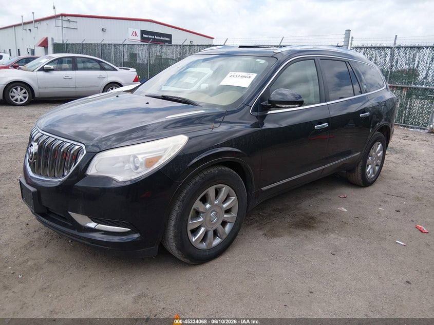 Vin: 5gakrbkd9ej336758, lot: 45832004, buick enclave leather 20142