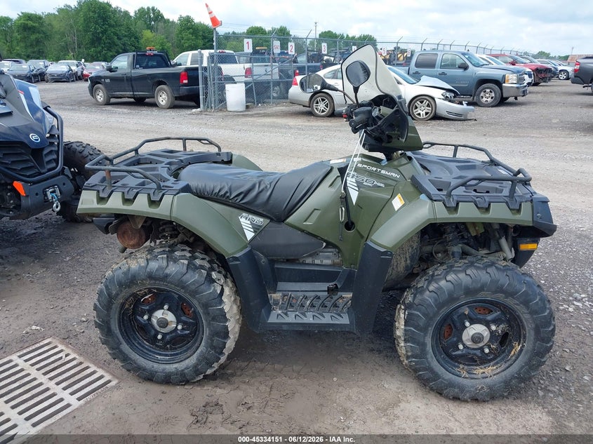 2015 Polaris Sportsman 850 VIN: 4XASXA85XFA233629 Lot: 45334151