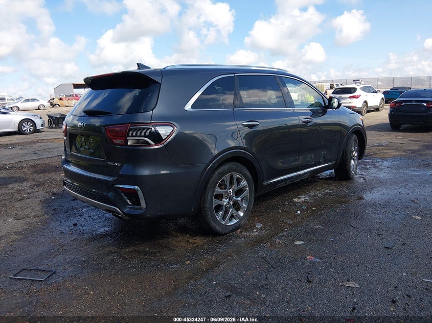 Vin: 5xypk4a57kg475541, lot: 45832183, kia sorento 3.3l sxl 20194